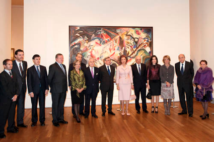 S.M. la Reina de Espaa inaugura la exposicin 'El Hermitage en el Prado